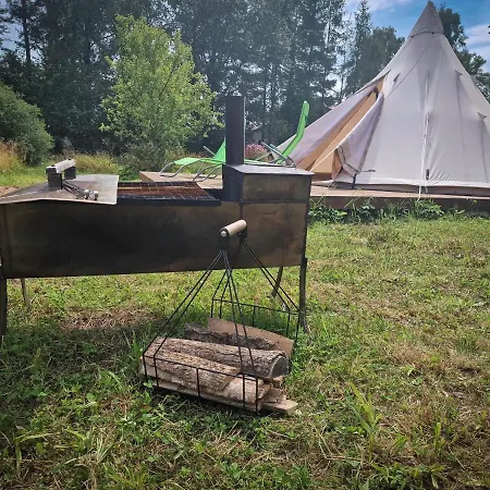 Glamping Fluffy Horns - Glempings Pukainie Ragi Plieņciems