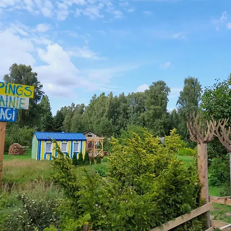 Campsite Glamping Fluffy Horns - Glempings Pukainie Ragi Plienciems